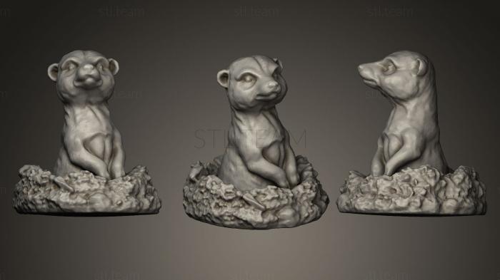 3D model Meerkat (STL)
